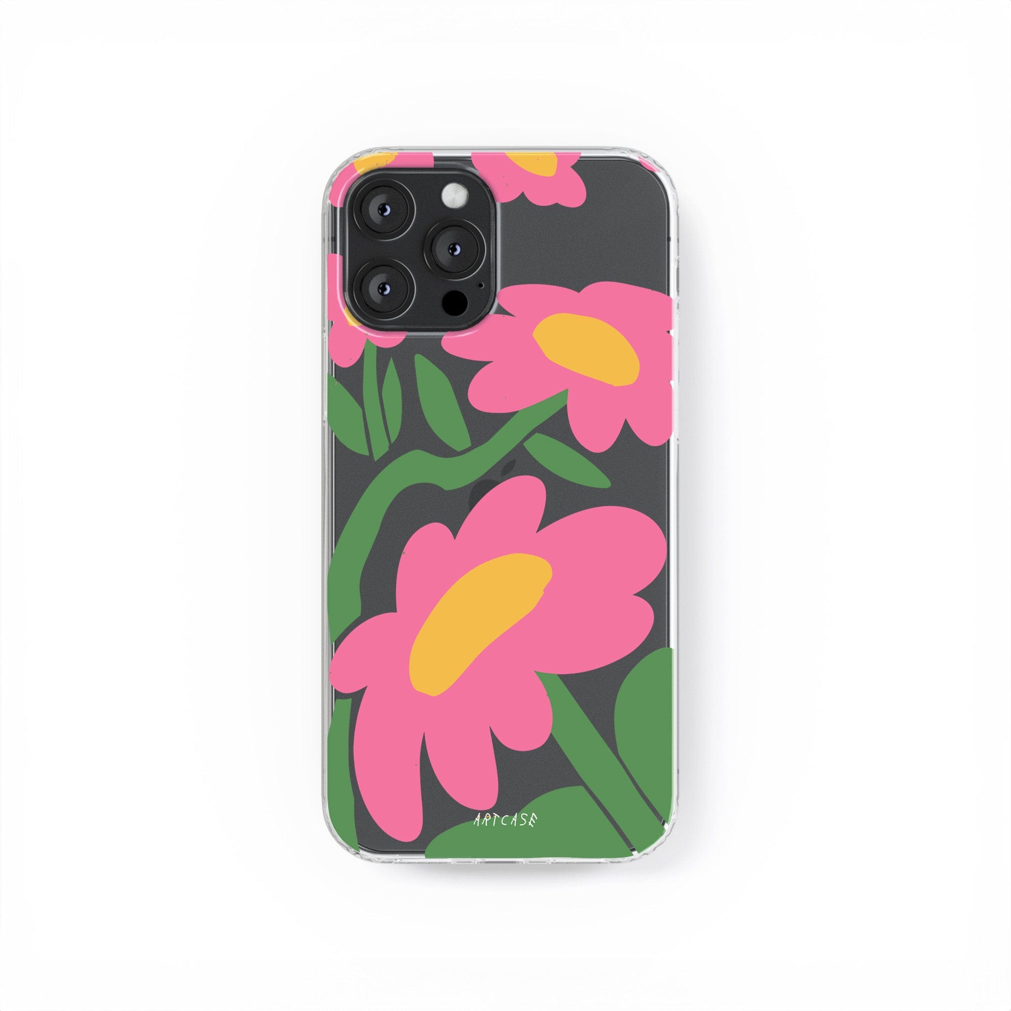Transparent silicone case "Blossom"