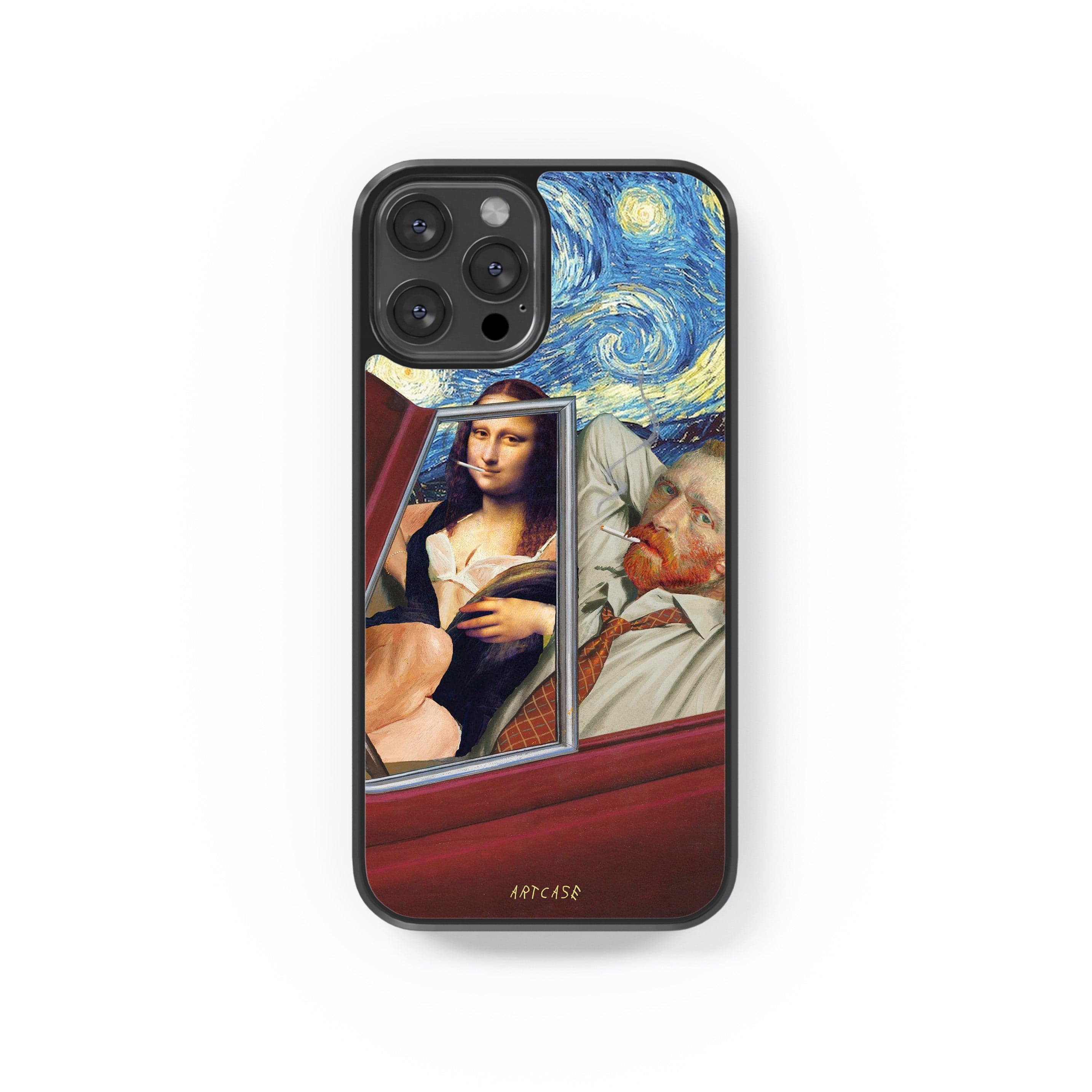Phone case "Mona Lisa with Van Gogh"