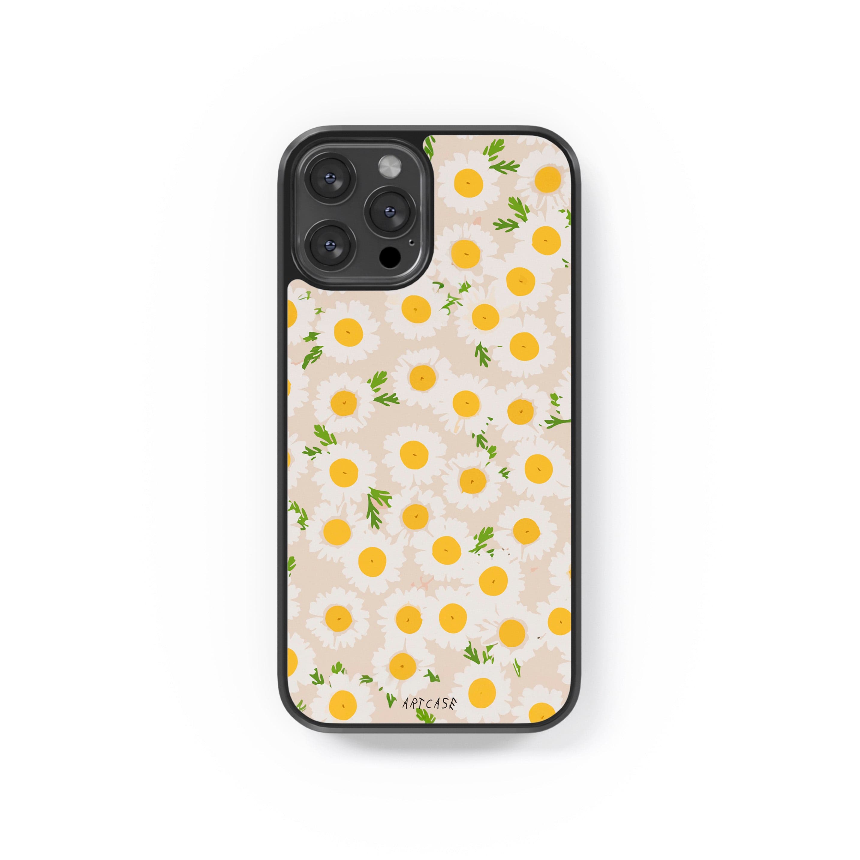 Phone case "Chamomile of the field"