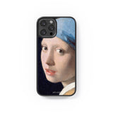 Phone case "Girl with a pearl earring (face)"