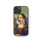 Phone case "Mona Lisa with chupa-chups"