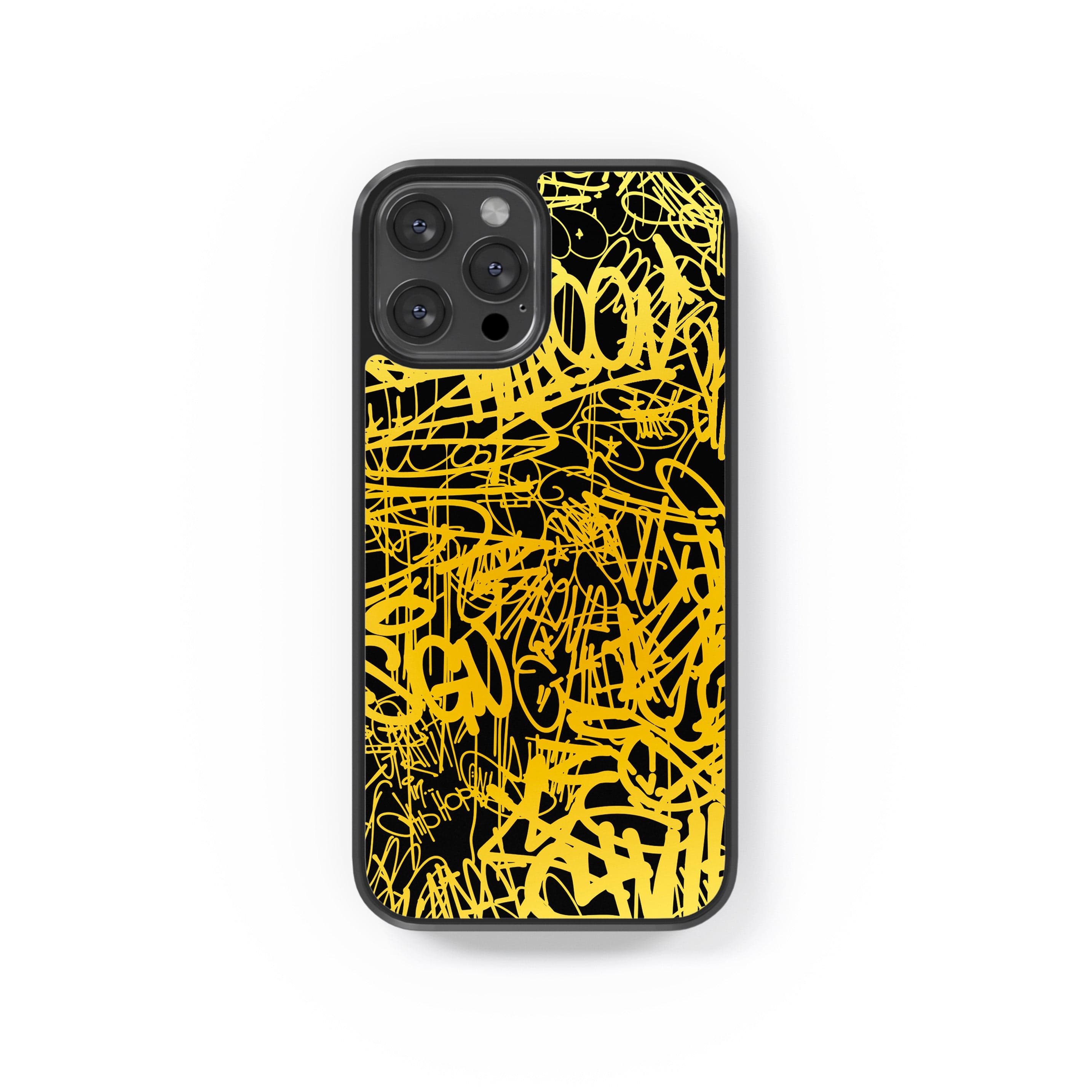 Phone case "Yellow graffiti 1"