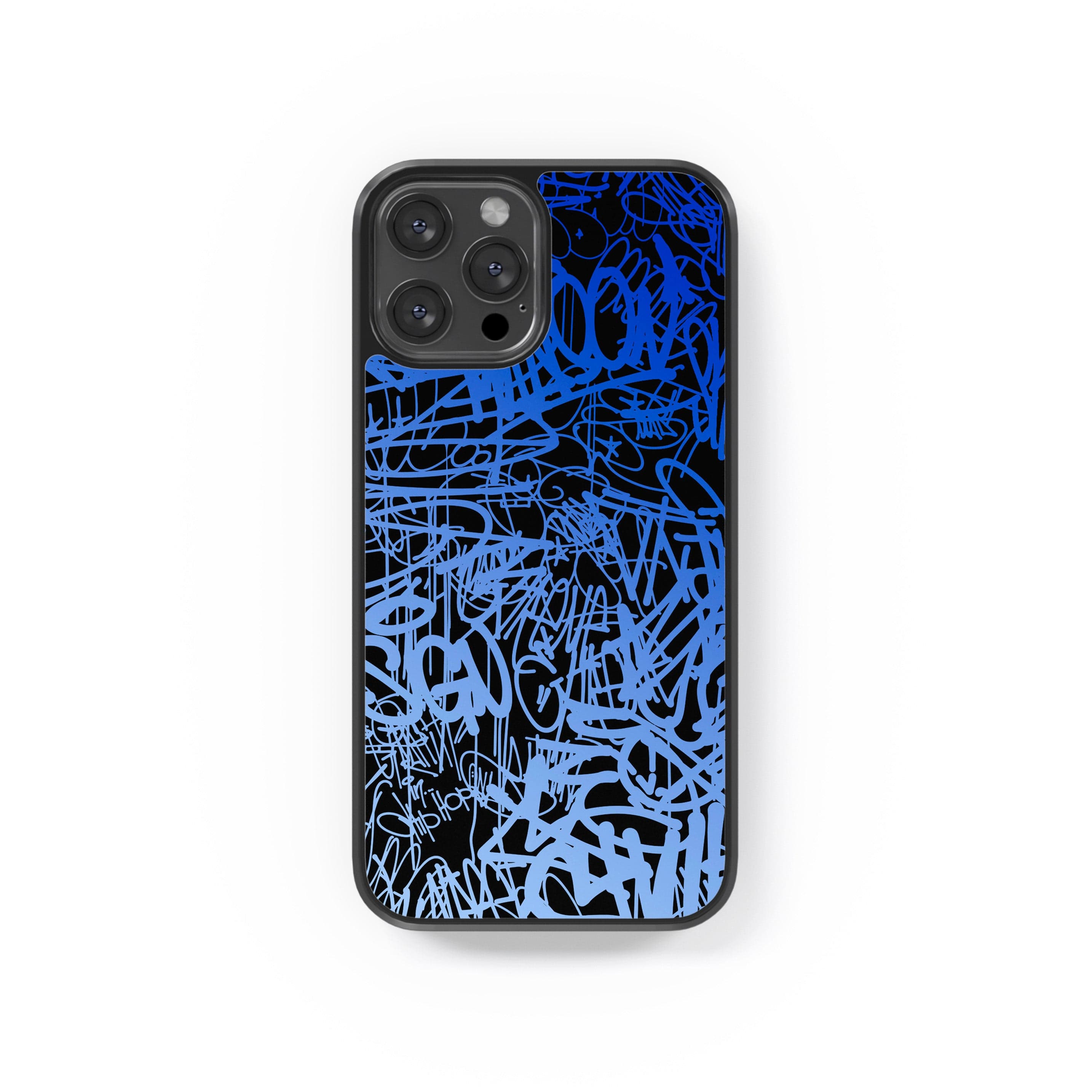 Phone case "Blue graffiti 1"