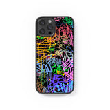 Caja del teléfono "Multicolor graffiti 1"