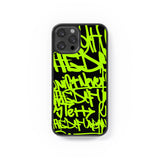 Phone case "Green graffiti 2"