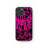 Caja del teléfono "Pink graffiti 3"