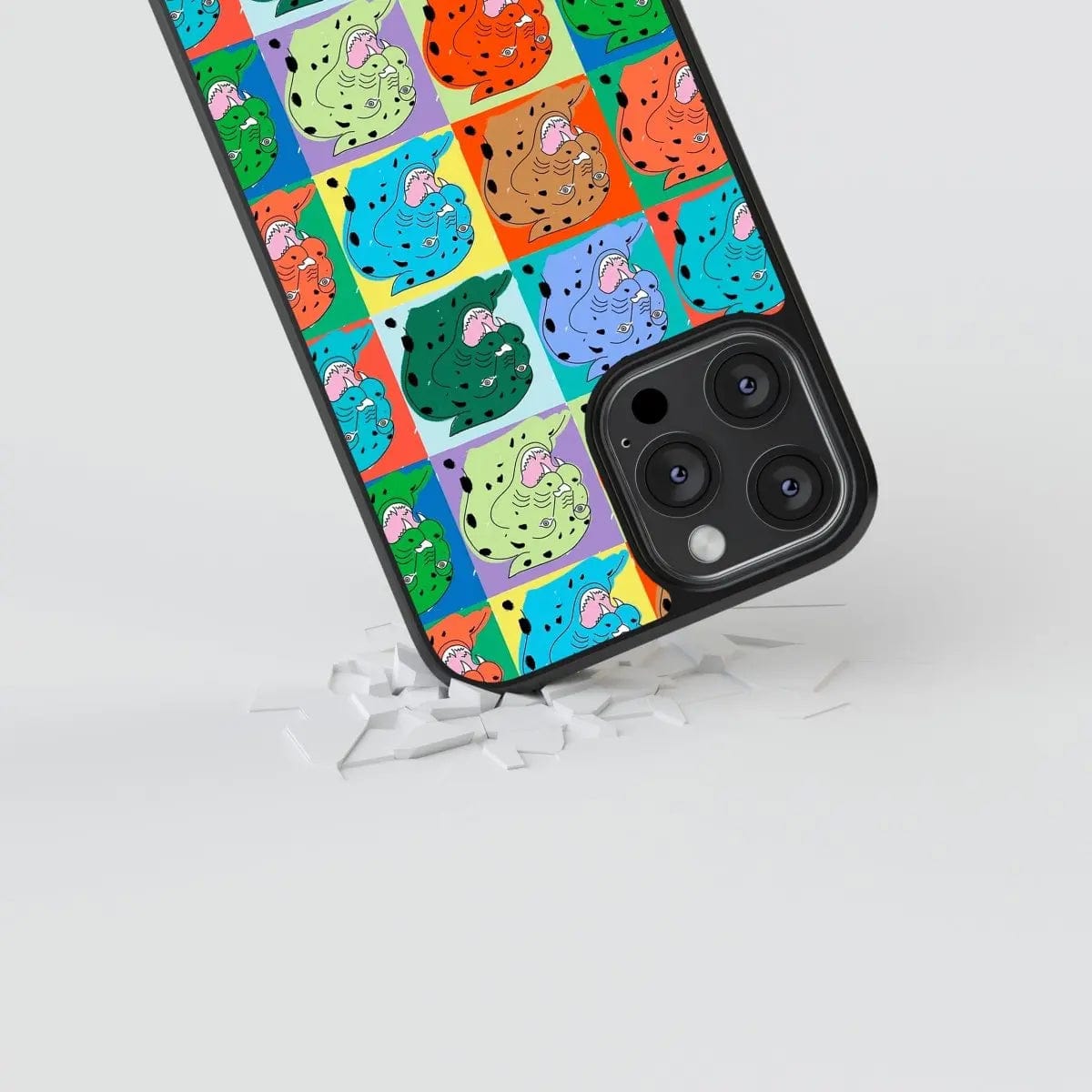 Phone case "Bright art collage" - Artcase