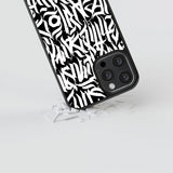 Phone case "Hieroglyphs on a black background" - Artcase