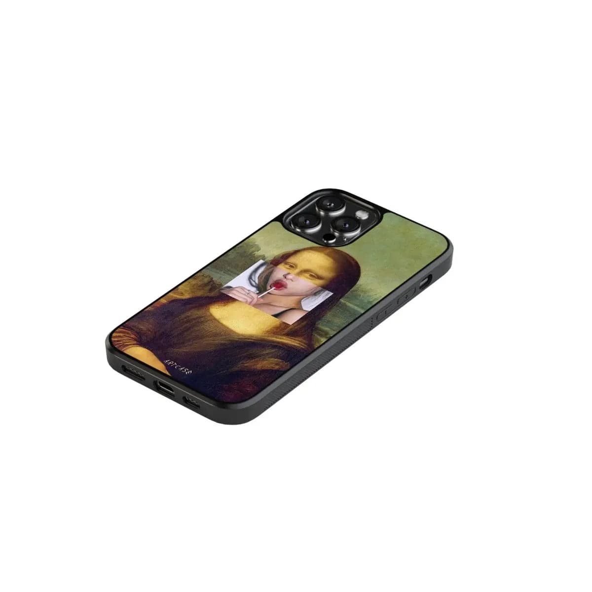 Phone case "Mona Lisa with chupa-chups" - Artcase