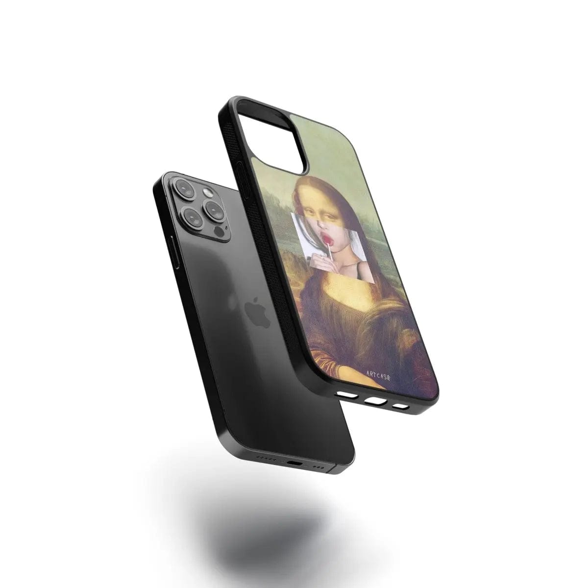 Phone case "Mona Lisa with chupa-chups" - Artcase