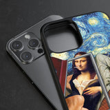 Phone case "Mona Lisa with Van Gogh" - Artcase