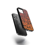 Phone case "Orange hieroglyphs" - Artcase