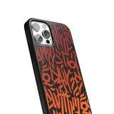 Phone case "Orange hieroglyphs" - Artcase