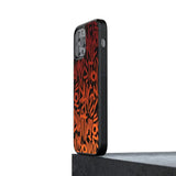 Phone case "Orange hieroglyphs" - Artcase