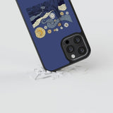 Phone case "Phone case "Starry night (illustration)"" - Artcase