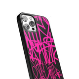 Phone case "Pink graffiti 3" - Artcase