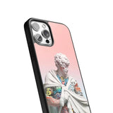 Phone case "Statue graffiti" - Artcase