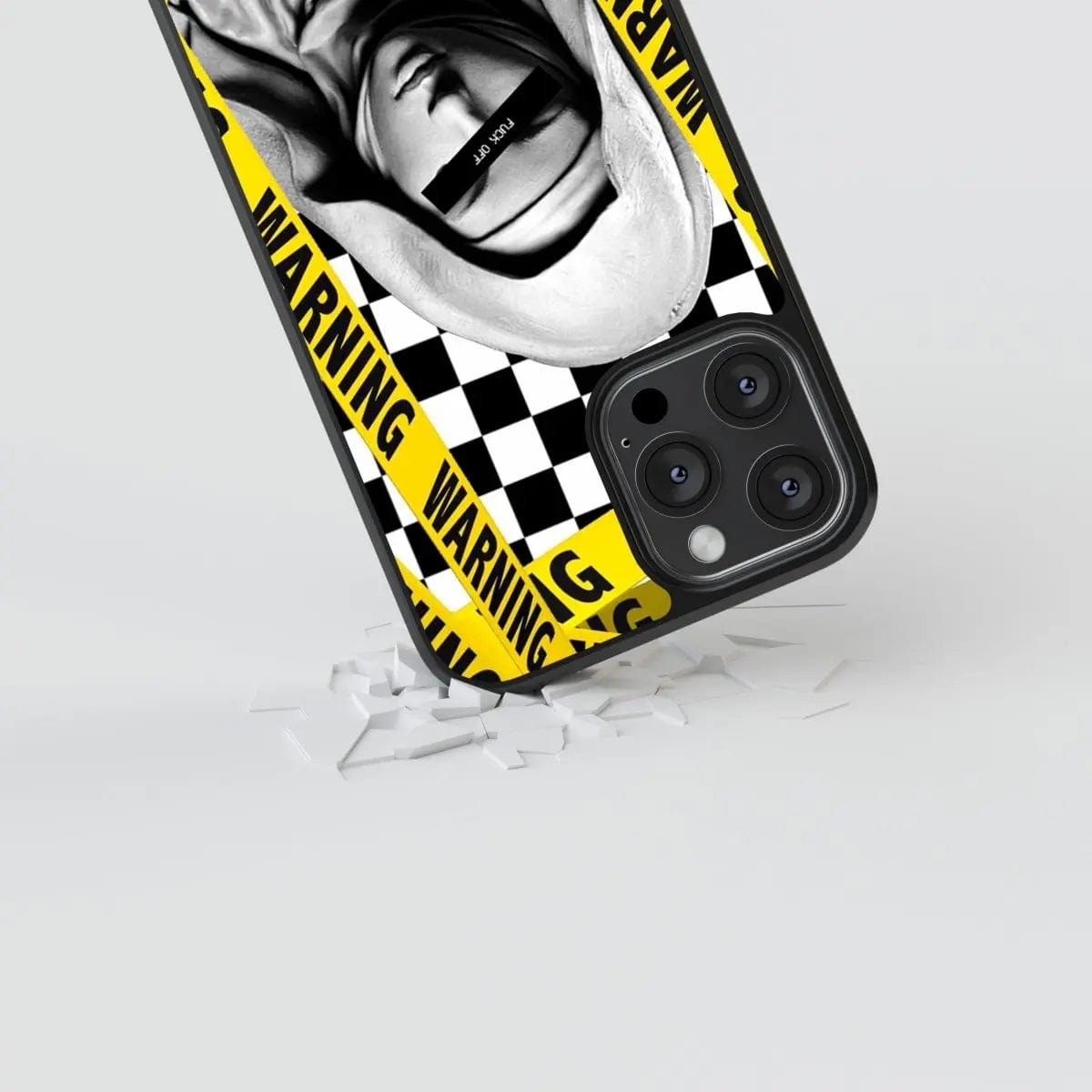 Phone case "Warning" - Artcase