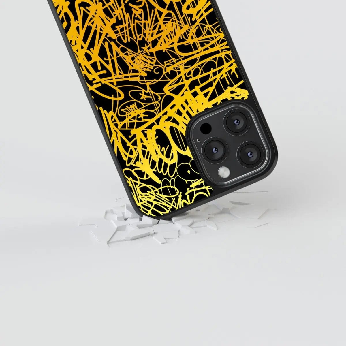 Phone case "Yellow graffiti 1" - Artcase